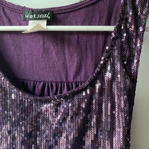 Wet Seal sequin tank top